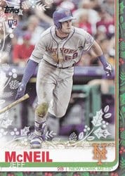 2019 Topps Holiday Base Set Jeff McNeil #HW86 card