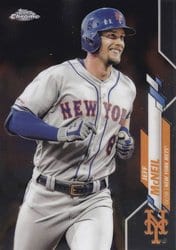 2020 Topps Chrome Base Set Jeff McNeil #70 card
