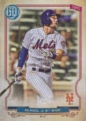 2020 Topps Gypsy Queen Base Set Jeff McNeil #54 card