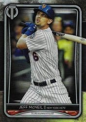 2020 Topps Tribute Base Set Jeff McNeil #57 card