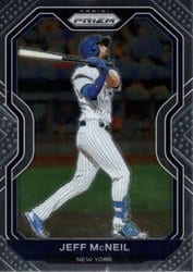 2021 Panini Prizm Base Set Jeff McNeil #119 card