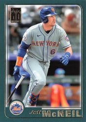 2021 Topps Archives Base Set Jeff McNeil #210 card
