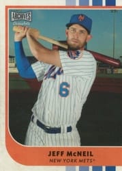 2021 Topps Archives Snapshots Base Set Jeff McNeil #39 card