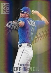 2022 Panini Capstone Base Set Jeff McNeil #55 card