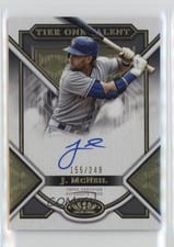 2023 Topps Tier One Talent Autographs Jeff McNeil #T1TA-JMC card