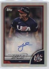 2023 Topps World Baseball Classic Autographs Jeff McNeil #AV-JM card