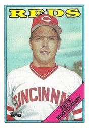 1988 Topps Base Set Jeff Montgomery #447 card