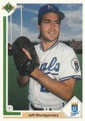 1991 Upper Deck Base Set Jeff Montgomery #637 card