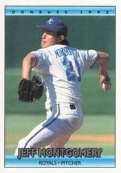 1992 Donruss Base Set Jeff Montgomery #666 card