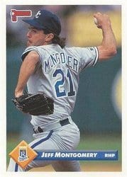 1993 Donruss Base Set Jeff Montgomery #175 card