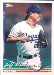 1994 Topps Base Set Jeff Montgomery #535 card