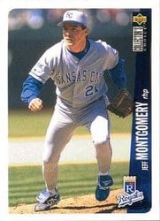 1996 Collector's Choice Base Set Jeff Montgomery #174 card