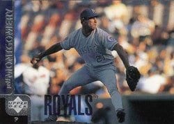 1998 Upper Deck Base Set Jeff Montgomery #392 card