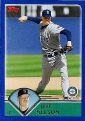 2003 Topps Base Set Jeff Nelson #34 card