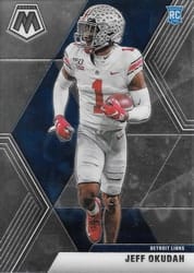 2020 Panini Mosaic Base Set Jeff Okudah #243 card