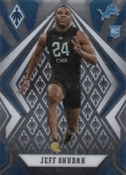 2020 Panini Phoenix Base Set Jeff Okudah #143 card