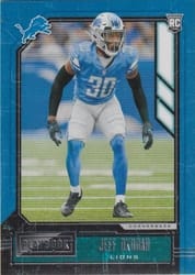 2020 Panini Playbook Base Set Jeff Okudah #143 card