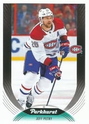 2020-21 Parkhurst Base Set Jeff Petry #80 card