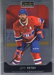 2021-22 O-Pee-Chee Platinum Base Set Jeff Petry #53 card