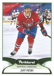 2021-22 Parkhurst Base Set Jeff Petry #17 card