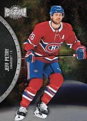 2021-22 SkyBox Metal Universe Base Set Jeff Petry #87 card