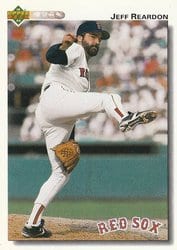 1992 Upper Deck Base Set Jeff Reardon #501 card
