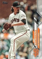 2020 Topps Base Set Jeff Samardzija #295 card