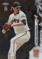2020 Topps Chrome Ben Baller Edition Base Set Jeff Samardzija #197 card