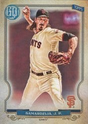 2020 Topps Gypsy Queen Base Set Jeff Samardzija #275 card