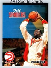 1992-93 SkyBox Base Set Jeff Sanders #357 card