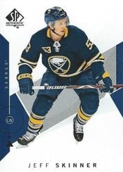 2018-19 SP Authentic Base Set Jeff Skinner #78 card