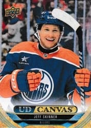 2024-25 Upper Deck UD Canvas Jeff Skinner #C258 card