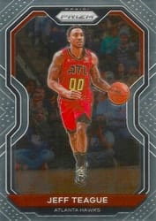 2020-21 Panini Prizm Base Set Jeff Teague #42 card