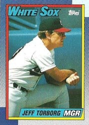 1990 Topps Base Set Jeff Torborg #21 card