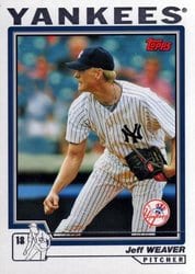 2004 Topps Base Set Jeff Weaver #33 card