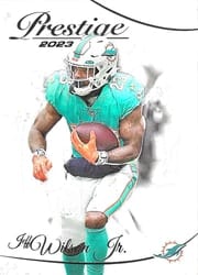 2023 Panini Prestige Base Set Jeff Wilson Jr. #183 card