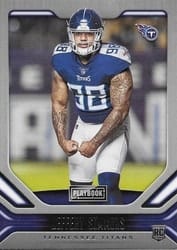 2019 Panini Playbook Base Set Jeffery Simmons #184 card