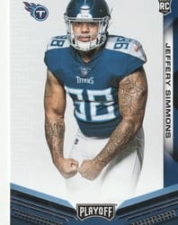 2019 Panini Playoff Base Set Jeffery Simmons #284 card