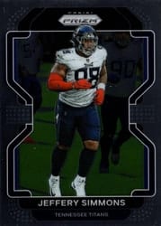 2021 Panini Prizm Base Set Jeffery Simmons #5 card