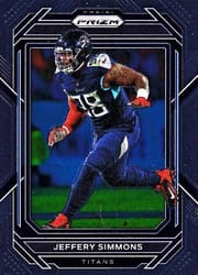 2022 Panini Prizm Base Set Jeffery Simmons #289 card