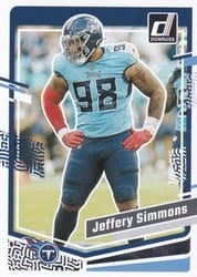 2023 Donruss Base Set Jeffery Simmons #286 card