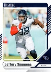 2024 Donruss Base Set Jeffery Simmons #179 card