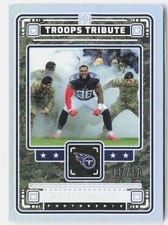 2024 Panini Photogenic Troops Tribute Jeffery Simmons #1 card
