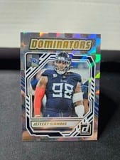 2025 Donruss Dominators Jeffery Simmons #DOM-JSS card