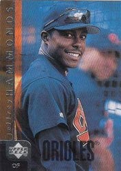 1998 Upper Deck Base Set Jeffrey Hammonds #41 card