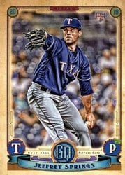 2019 Topps Gypsy Queen Base Set Jeffrey Springs #255 card