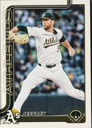 2025 Topps Update Base Set Jeffrey Springs #US283 card
