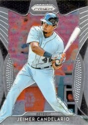 2019 Panini Prizm Base Set Jeimer Candelario #117 card