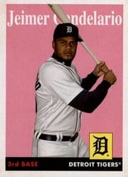 2019 Topps Archives Base Set Jeimer Candelario #70 card