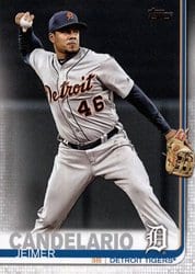 2019 Topps Base Set Jeimer Candelario #211 card